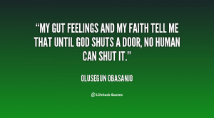 Gut Feeling Quotes