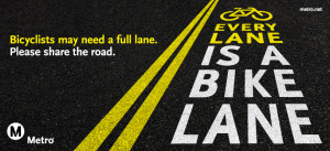 ... Metropolitan Transportation Authority's new bike-safety campaign