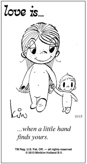 Love Is ... Comic Strip by Kim Casali (October 15, 2012)