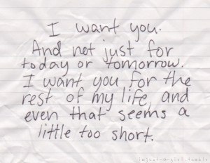 Want You.... - quotes Photo