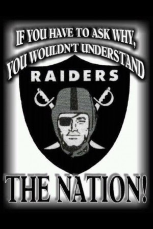 And the season will start shortly..... Raiders all day !!