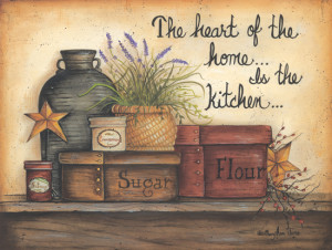 Heart Of A Home by artist Mary Ann June