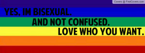 YES, IM BISEXUAL Profile Facebook Covers