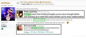 Re Paris Jackson Twitter ParisJackson