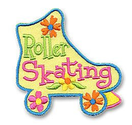 AHG Activity Patches: Roller Skating Fun Patch