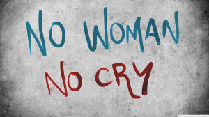 Minimal Quotes No Woman No Cry 1920×1080 Wallpaper
