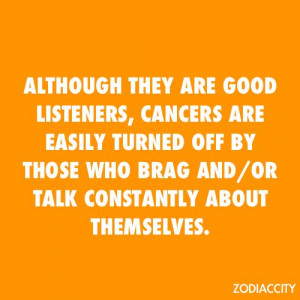 Turned off by those who brag constantly