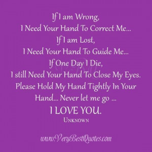 Sweet love quotes hold my hands cute love sayings i love you quotes