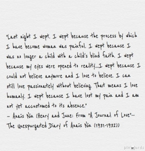 Anaïs Nin (Henry and June: From 