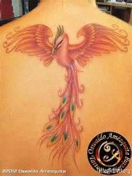 Phoenix Tattoo. Cool perspective