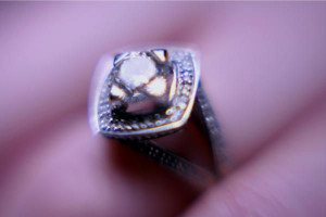 Evan Rachel Wood's engagement ring.