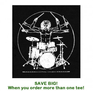 ... Drummers Man, Vitruvian Man, Music Stuff, Drums Man, T Shirts, Drums