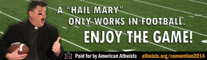 Keywords: American Atheists, billboard, Super Bowl, Superbowl, Seattle ...