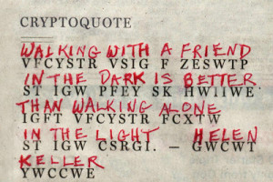 Cryptoquotes to print Welcome to Bingo Slot Machines