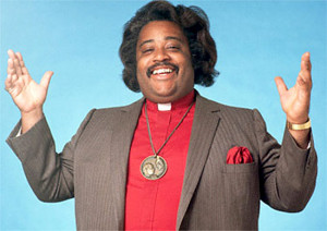 Al Sharpton as hip preacher