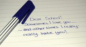Dear School! Sometimes I love you.. and other times I really-really ...