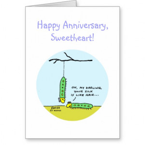 Funny Anniversary Card For Husband or Boyfriend.