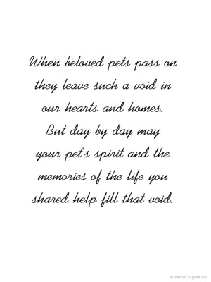 Displaying (17) Gallery Images For Dog Loss Quotes Sayings...