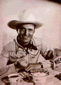 Gene Autry Eating Wheaties