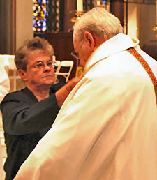 ... October (2013) ordination as a deacon in the Roman Catholic church