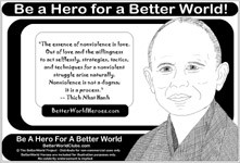 BetterWorld Issue - Nonviolence