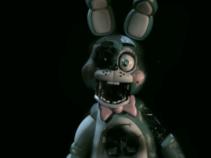 Withered Toy Bonnie The Bunny by FreddyFazTehBear