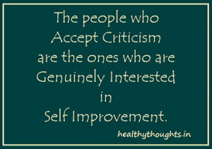 for the day-inspirational quotes-The people who accept criticism ...