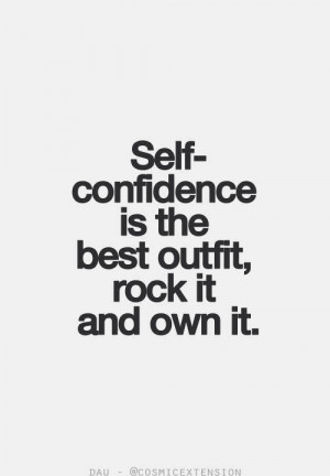 confidence, love, outfit, quote, rockit, women