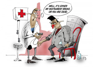 Cartoon: Hochdruck Blood pressure (medium) by paraistvan tagged ...