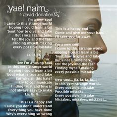 New Soul ~ Yael Naim favorite song More