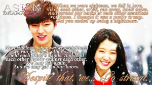 Korean Drama Quotes - The Heirs (2013)