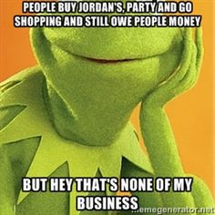 kermit the from money memes kermit the frog people buy jordan s party ...