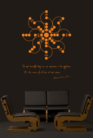 Science art physics Albert Einstein quote & mysterious crop field ...