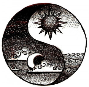 ying yang tattoos