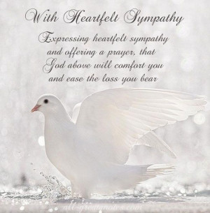 ... Sympathy Picture Cards - Including Messages Of Condolence and Deepest