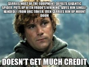 funny lord of the rings, Sam
