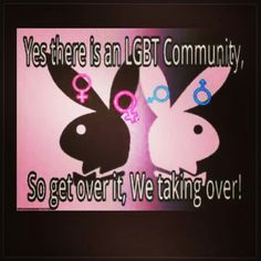 Lgbt communi is here.