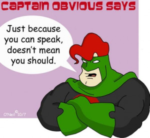 Captain Obvious Jokes