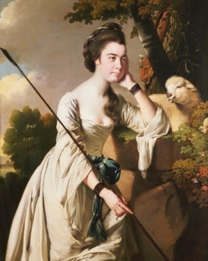 joseph wright of derby british artist 1734 1797 miss frances