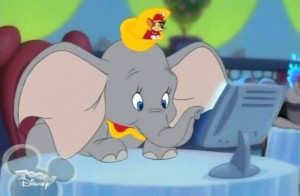 Dumbo and Timothy in House of Mouse