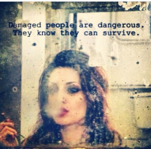 Damaged people