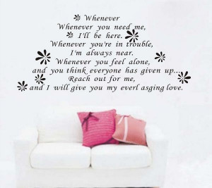 ... You-Need-Me-Adhesive-Wall-Sticker-Love-Letters-Quotes-Bedroom-Poems