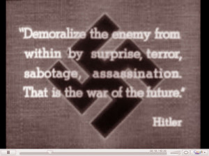 demoralize the enemy from within by surprise terror sabotage ...
