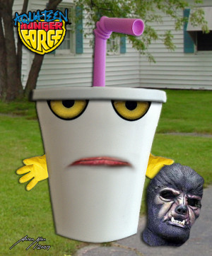 Master Shake- Liveaction ATHF by BoredRobot