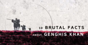 10 Brutal Facts About Genghis Khan #video #history #education