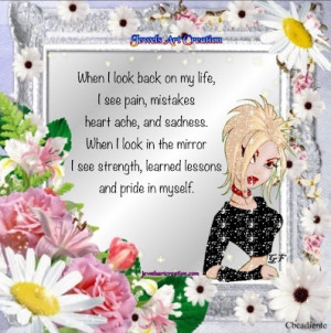 When I look back on my life