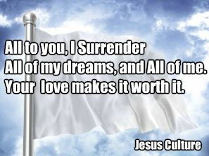 Through his greatest act of surrender, Jesus paved the way for us to ...