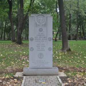 Romanian Memorial To All Americans Who Served & Protected Them During ...