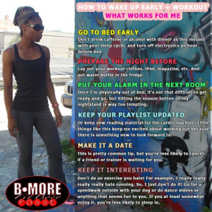 HOW TO WAKE UP EARLY + WORKOUT