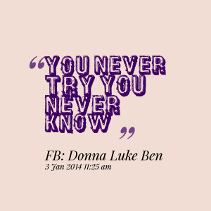 never know what's going to happen in a novel. I don't have a plan or ...